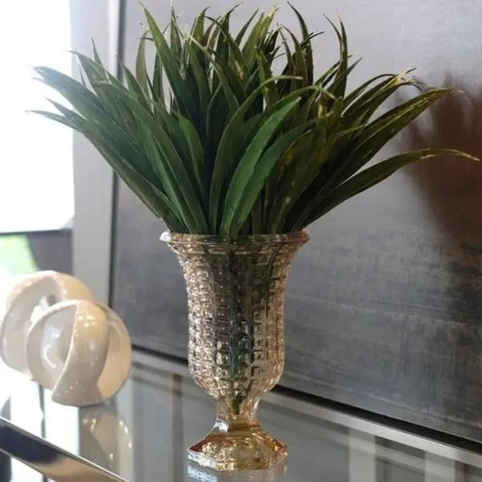 Vaso de Cristal Chevalier Âmbar Lhermitage 23,5cm