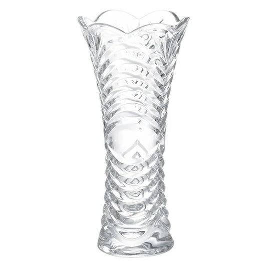 Vaso de Vidro Isis Hauskraft 19,5cm Decoração Elegante