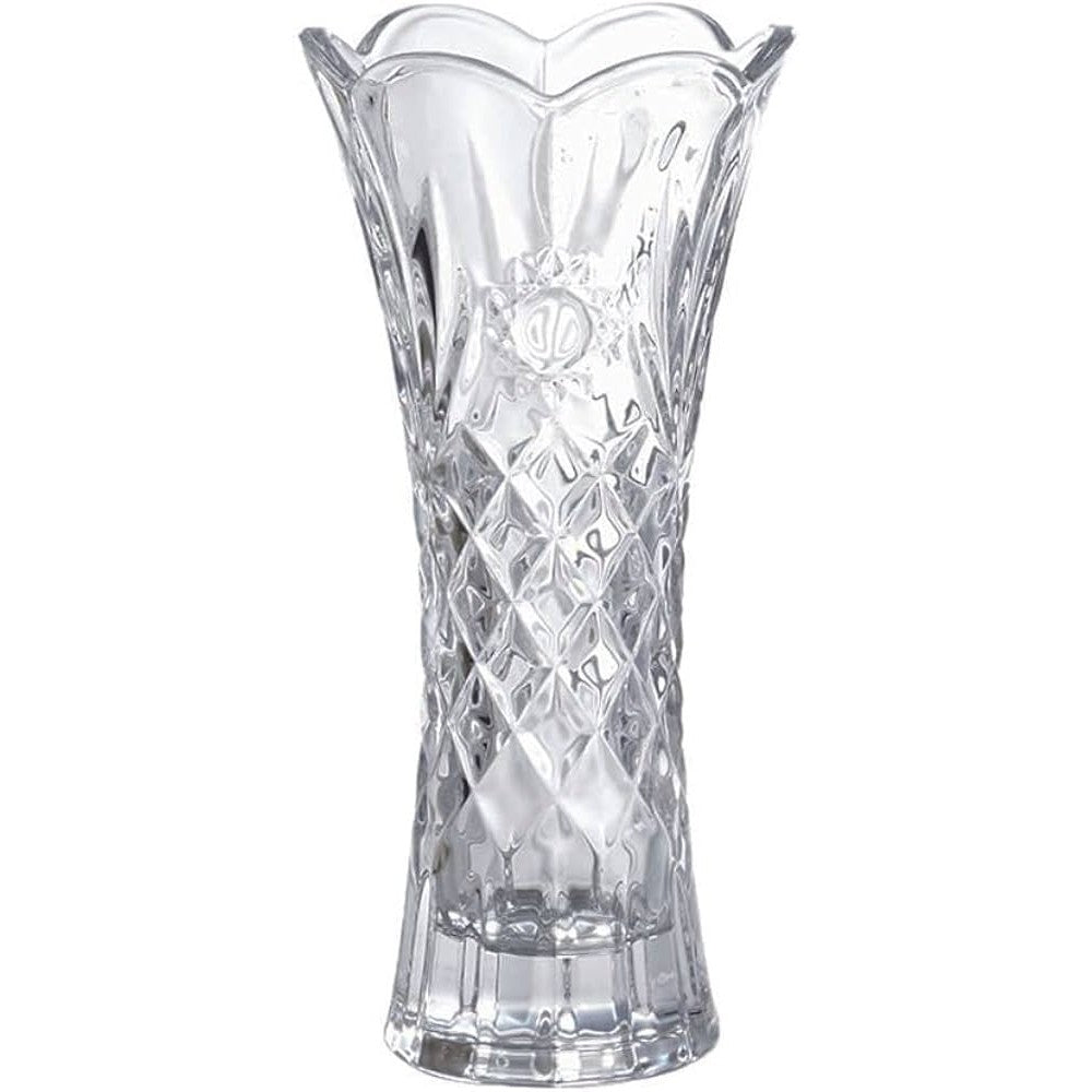 Vaso de Vidro Solaris Prisma Hauskraft 9x19cm Transparente