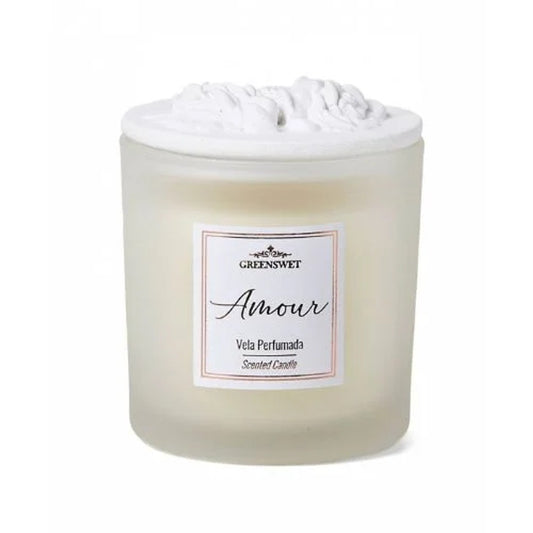 Vela Perfumada Greenswet Amour 180g Amadeirada