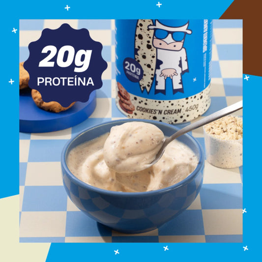 Whey Protein Concentrado Mais Mu Cookies and Cream 450g