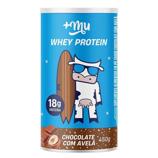 Whey Protein Mais Mu Chocolate com Avelã 450g