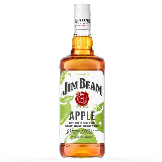 Whisky Jim Beam Apple 1L Licor Importado de Maçã Verde