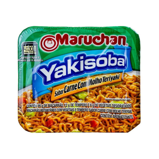 Yakisoba Maruchan Carne com Molho Teriyaki 113g