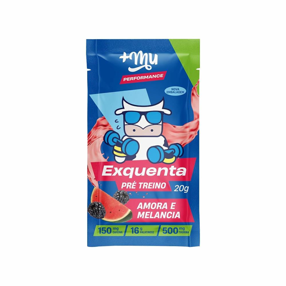 Suplemento Alimentar Sabor Amora E Melancia Sache 20g