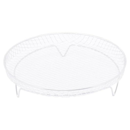 Suporte Redondo em Aço Inox para Air Fryer Wolff Gourmet