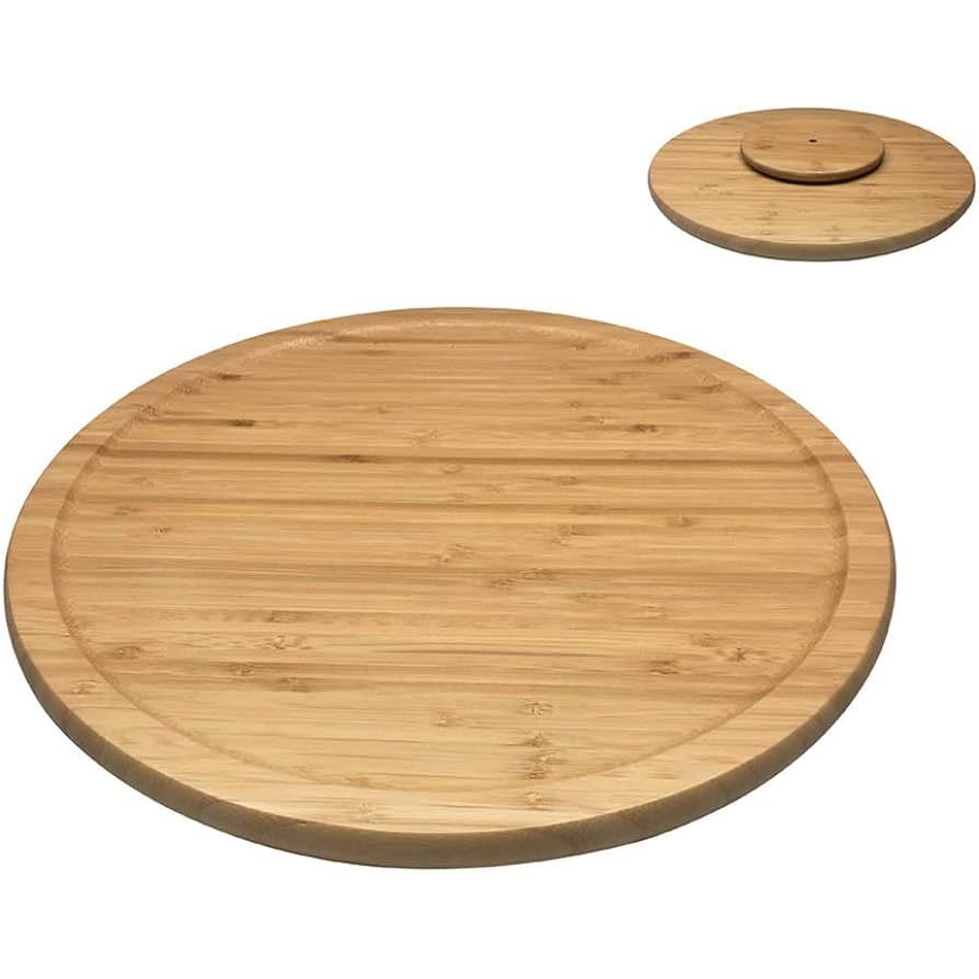 Tabua de Bambu com Base Giratória