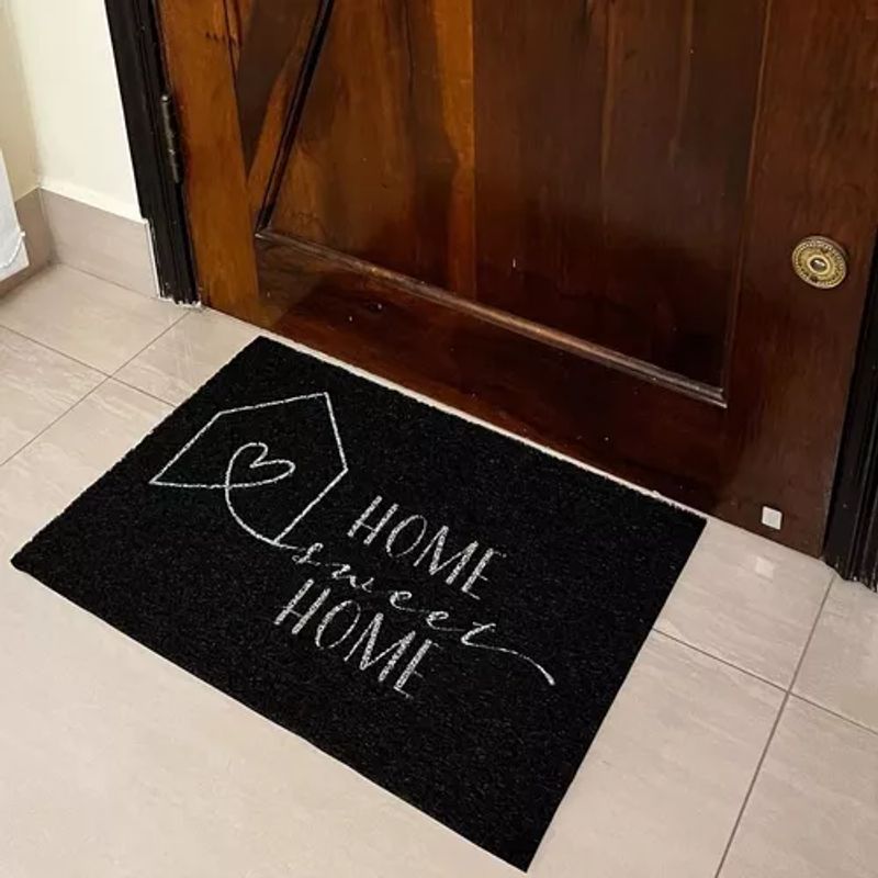 Tapete Capacho Vinil Home Sweet Home 40x60cm