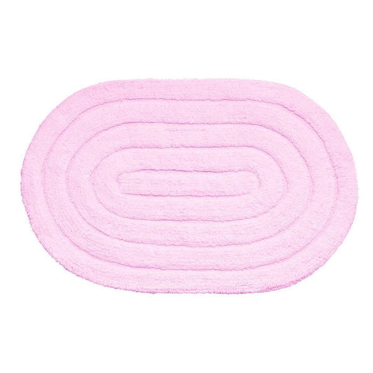 Tapete Oval Allegro Rosa 40x60cm