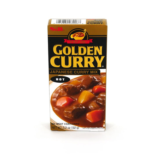 Tempero Japones Golde Curry Mix Picante 92g S&B