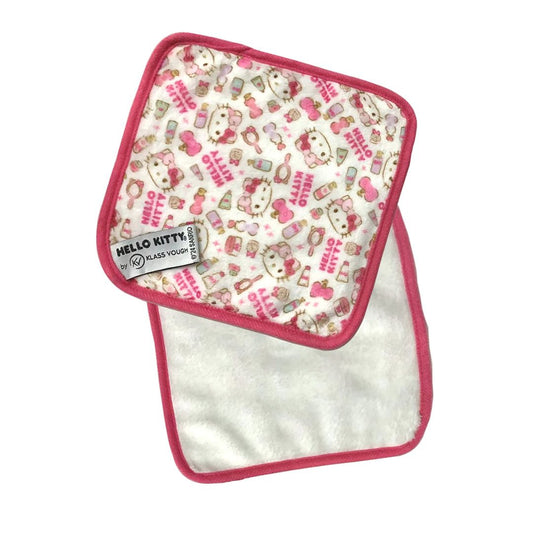 Toalha Demaquilante Hello Kitty