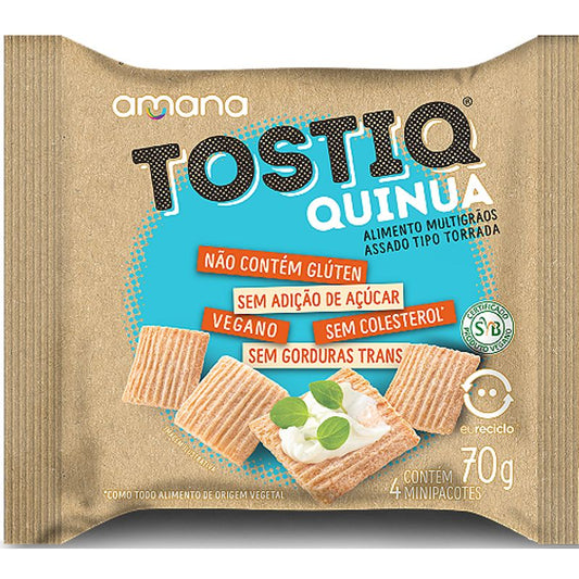 Tostiq De Quinua Zero 70g