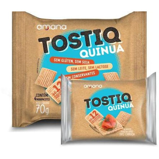 Tostiq De Quinua Zero 70g