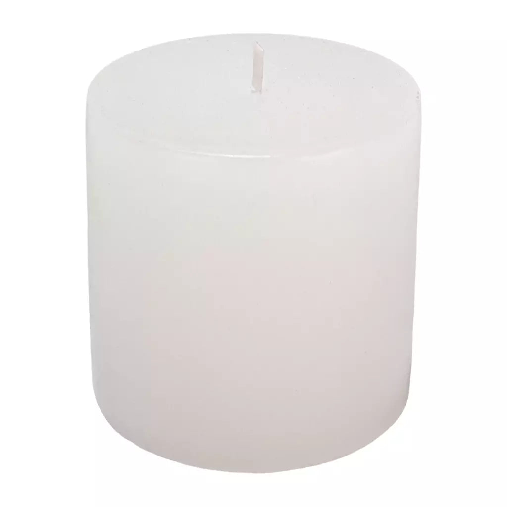 Vela Cilíndrica Branca 75g Loja das Velas