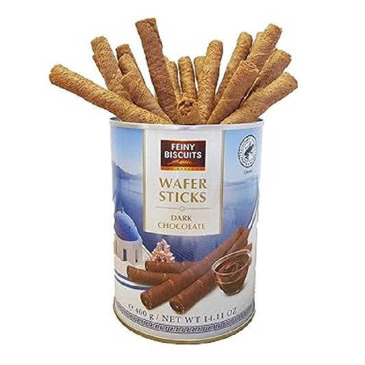 Wafer Sticks com Creme de Chocolate Amargo 400g Feiny Biscuits